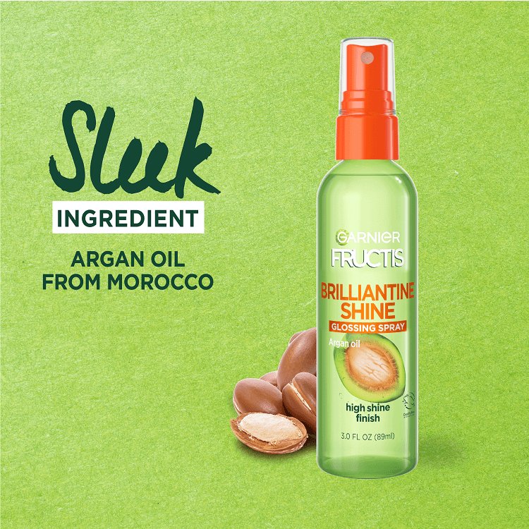 Garnier Brilliantine Shine Glossing Hair Spray Ingredient